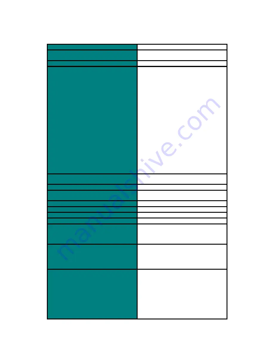 Epson EMP-505 Specifications Download Page 1