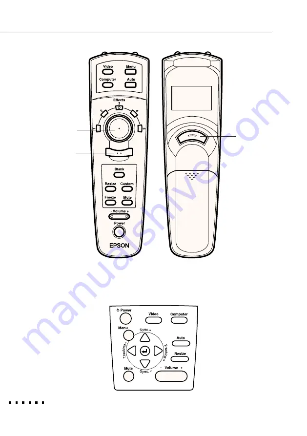 Epson EMP 5100 - XGA LCD Projector Owner'S Manual Download Page 44