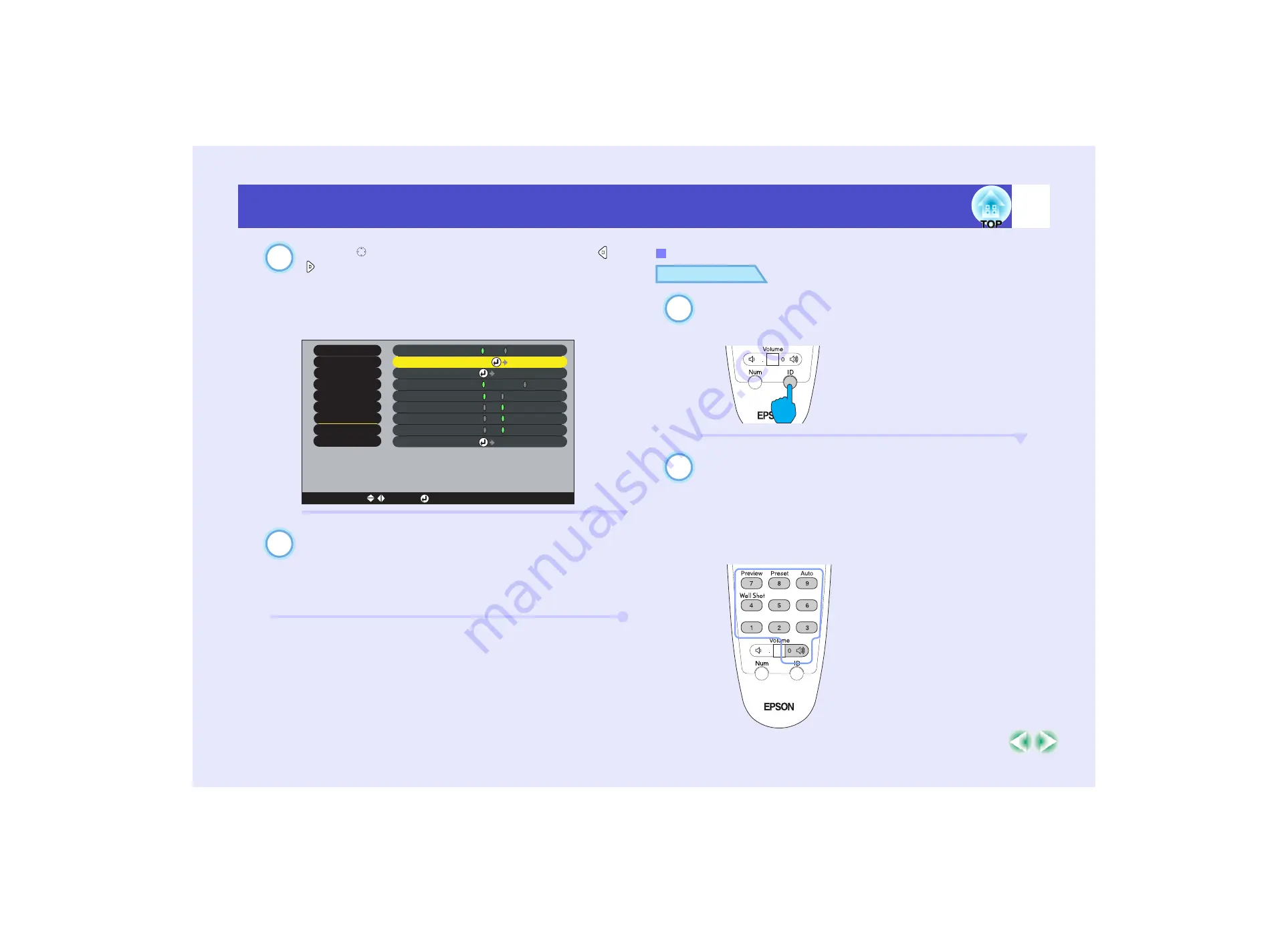 Epson EMP 7900 User Manual Download Page 76