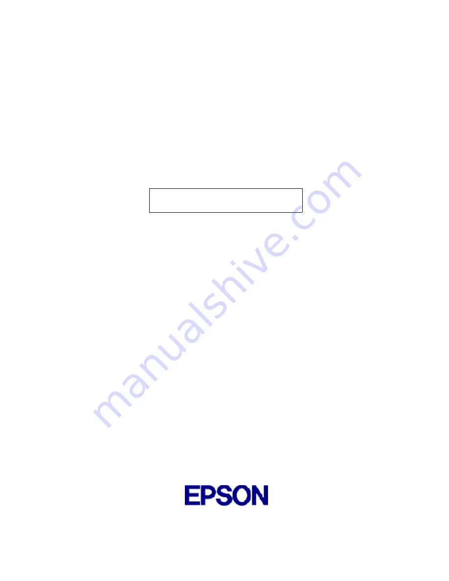 Epson EMP-8000 - XGA LCD Projector Скачать руководство пользователя страница 1