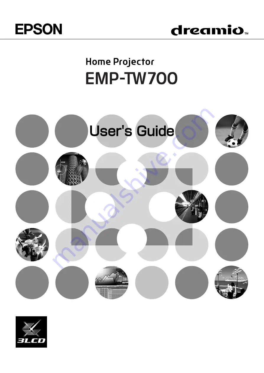 Epson EMP-TW 700 User Manual Download Page 1