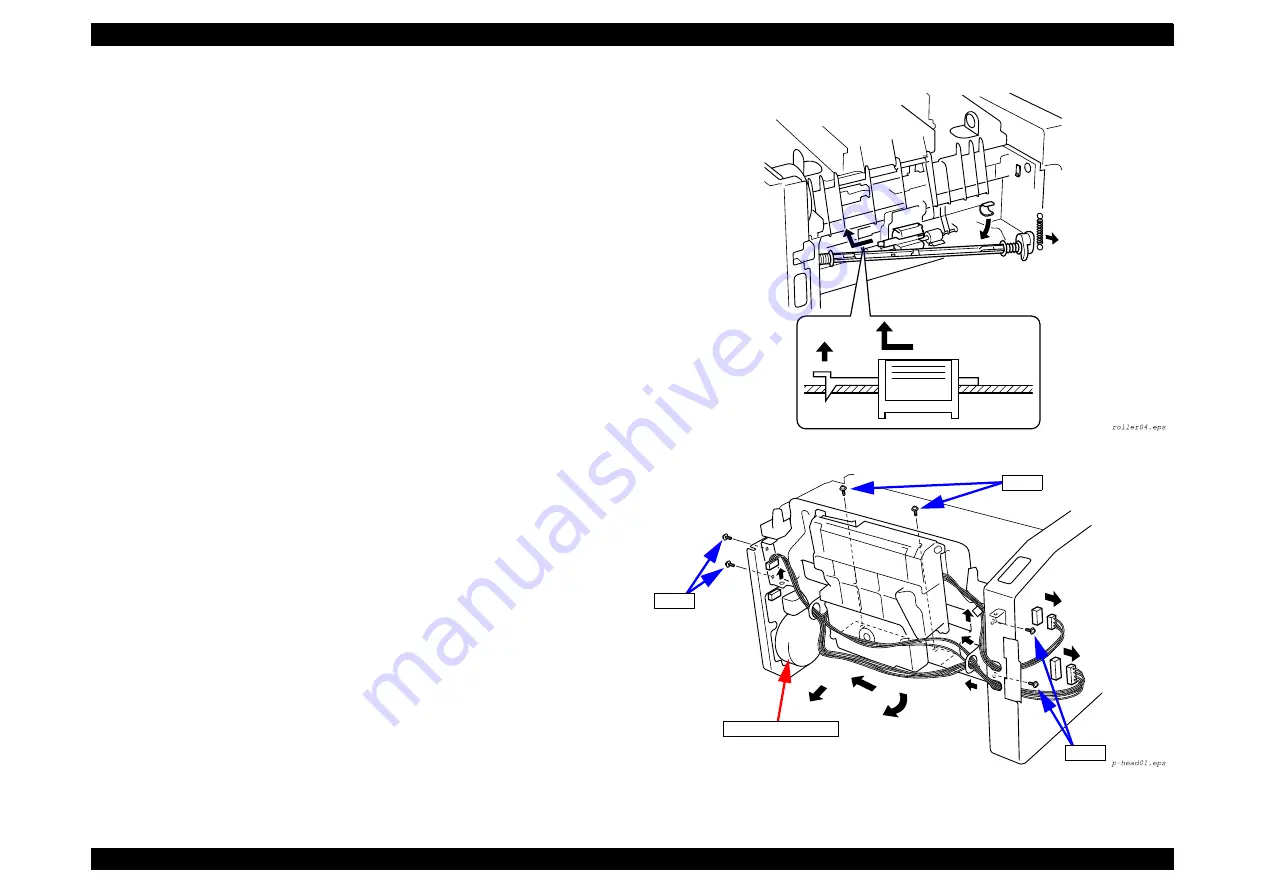 Epson EPL-5900 Service Manual Download Page 123