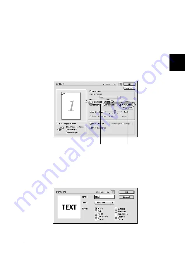 Epson EPL-5900L Reference Manual Download Page 59