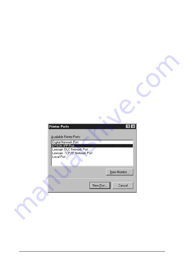 Epson EpsonNet C82391 Administrator'S Manual Download Page 250