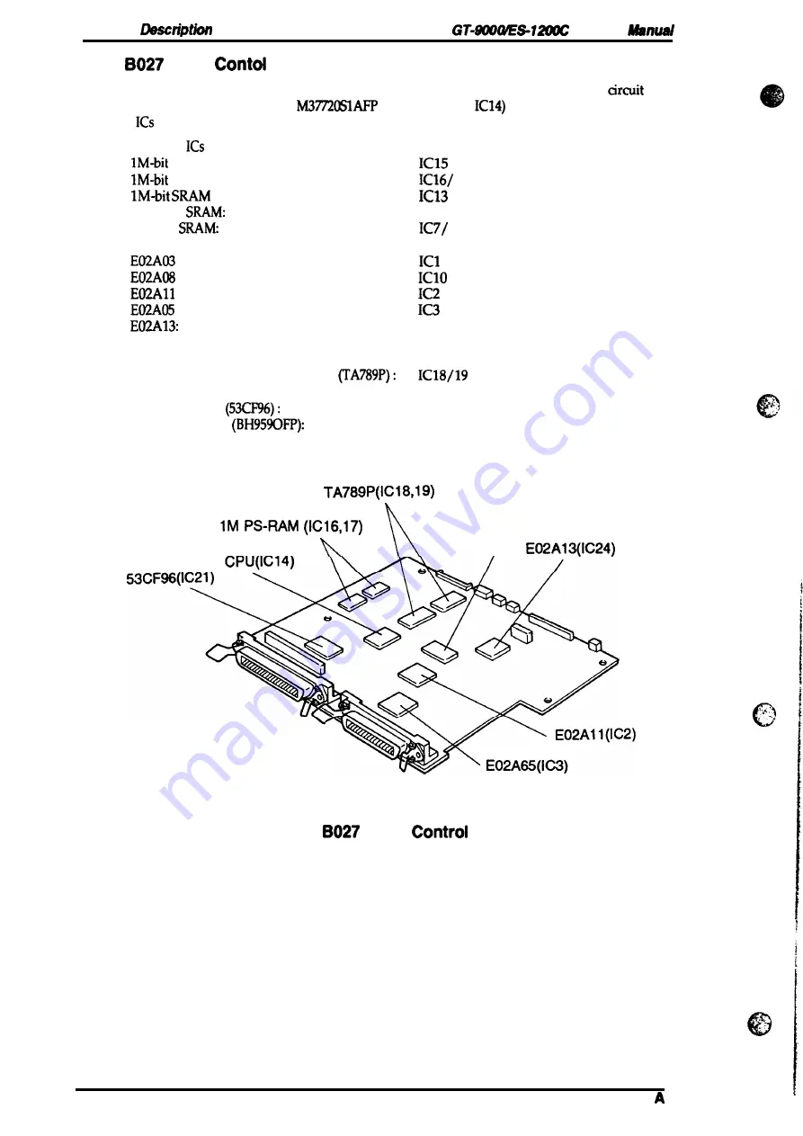 Epson ES-1200C Pro PC Service Manual Download Page 33