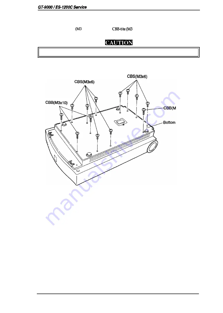 Epson ES-1200C Pro PC Service Manual Download Page 57