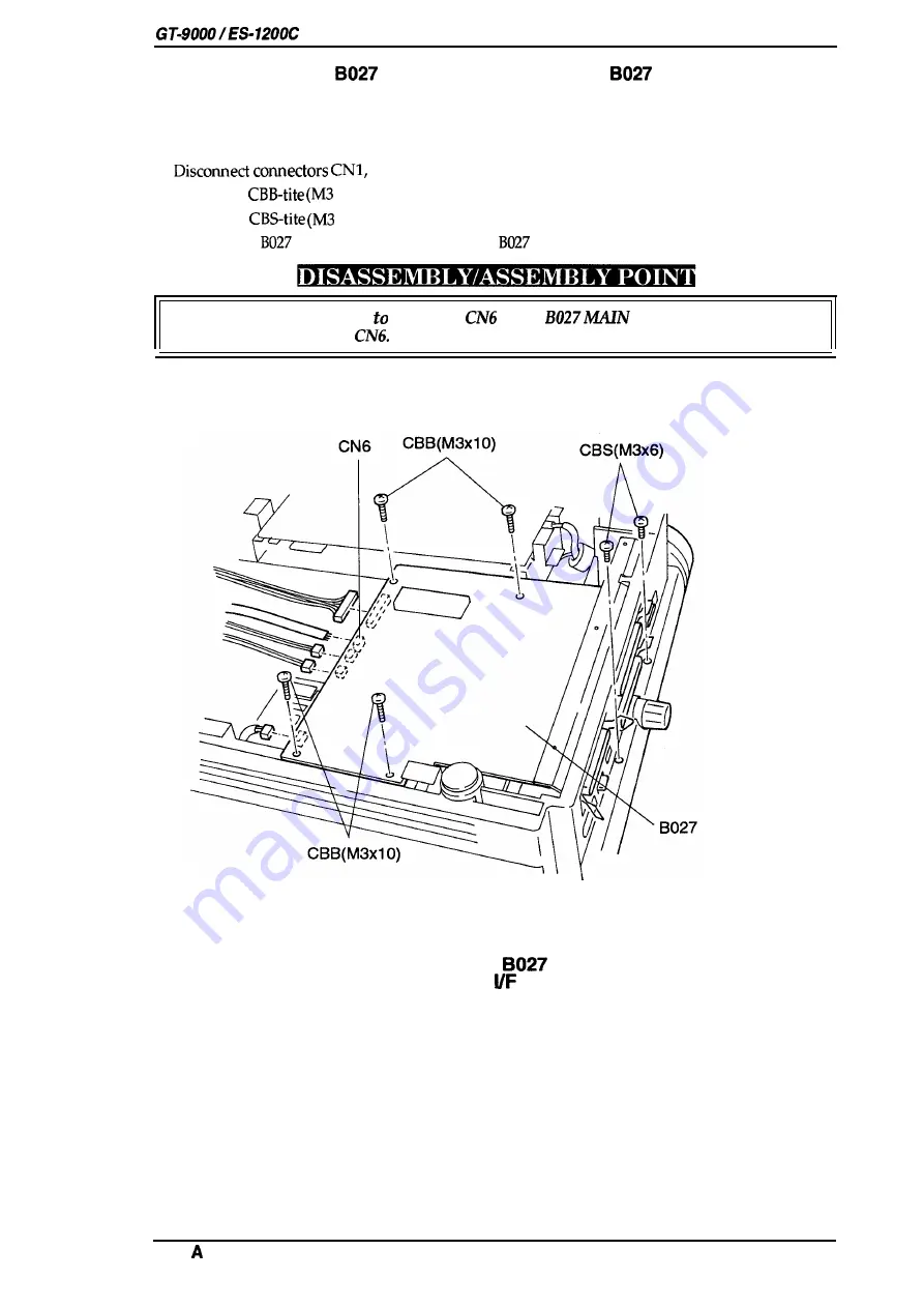 Epson ES-1200C Pro PC Service Manual Download Page 59