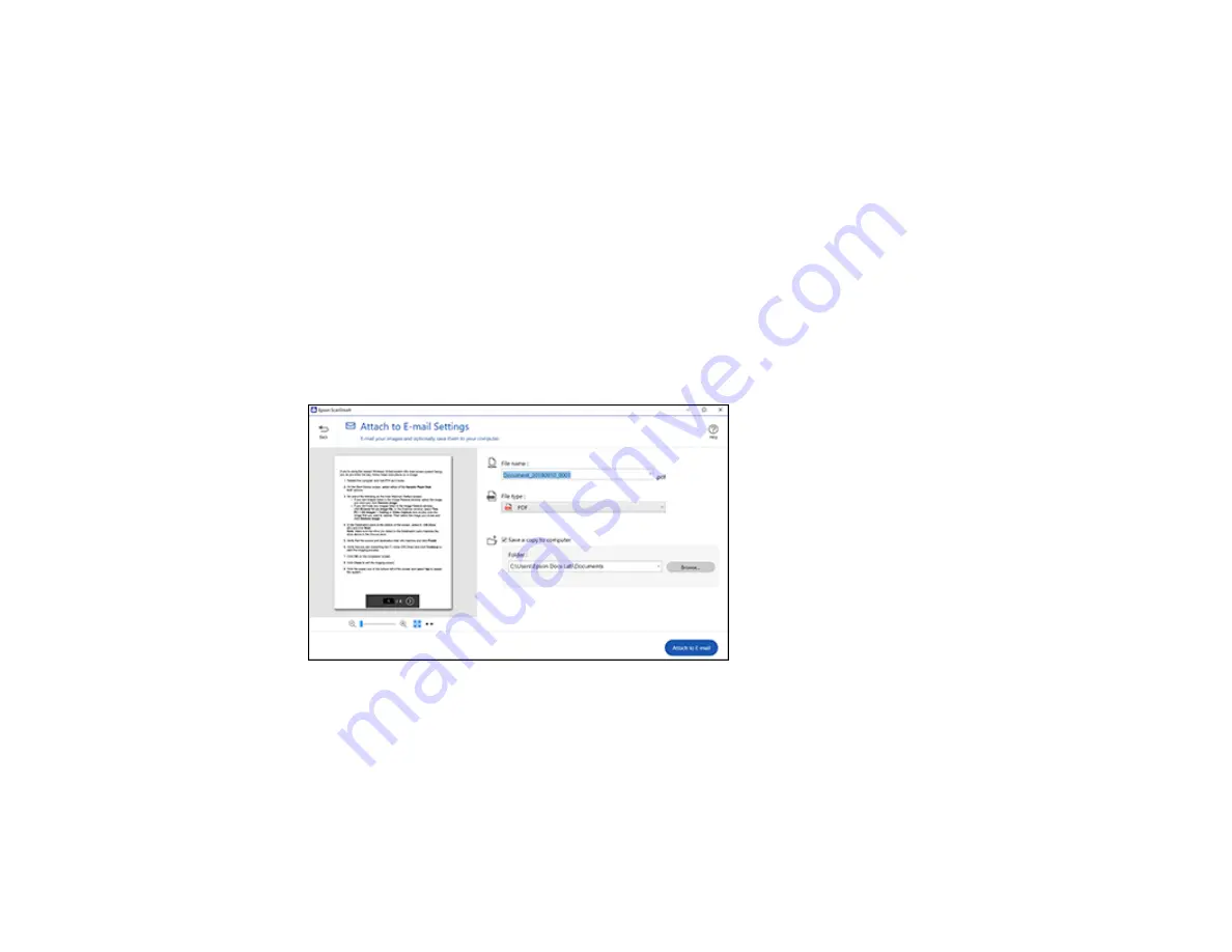 Epson ES-865 User Manual Download Page 53