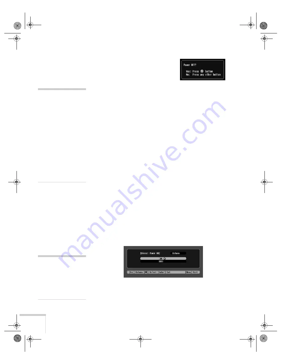 Epson EX100 User Manual Download Page 24