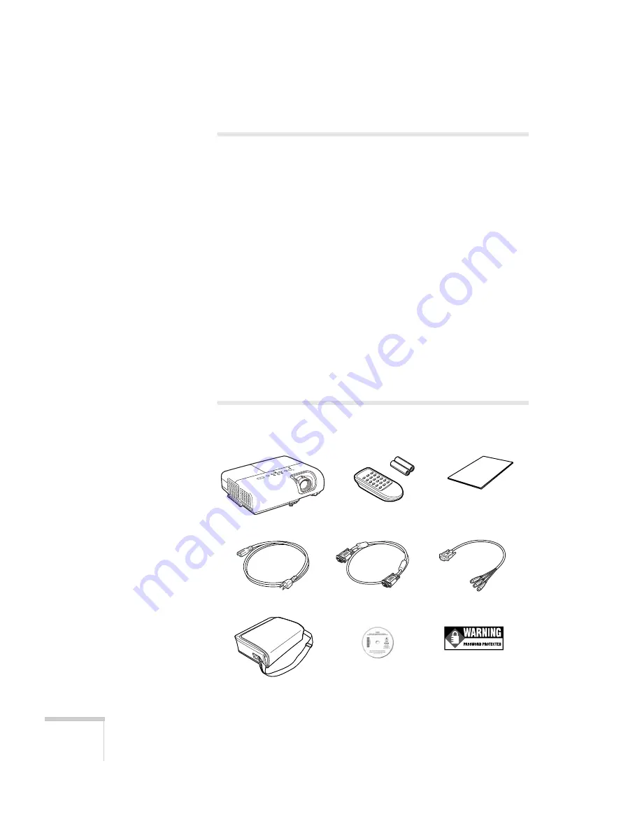 Epson EX90 User Manual Download Page 10