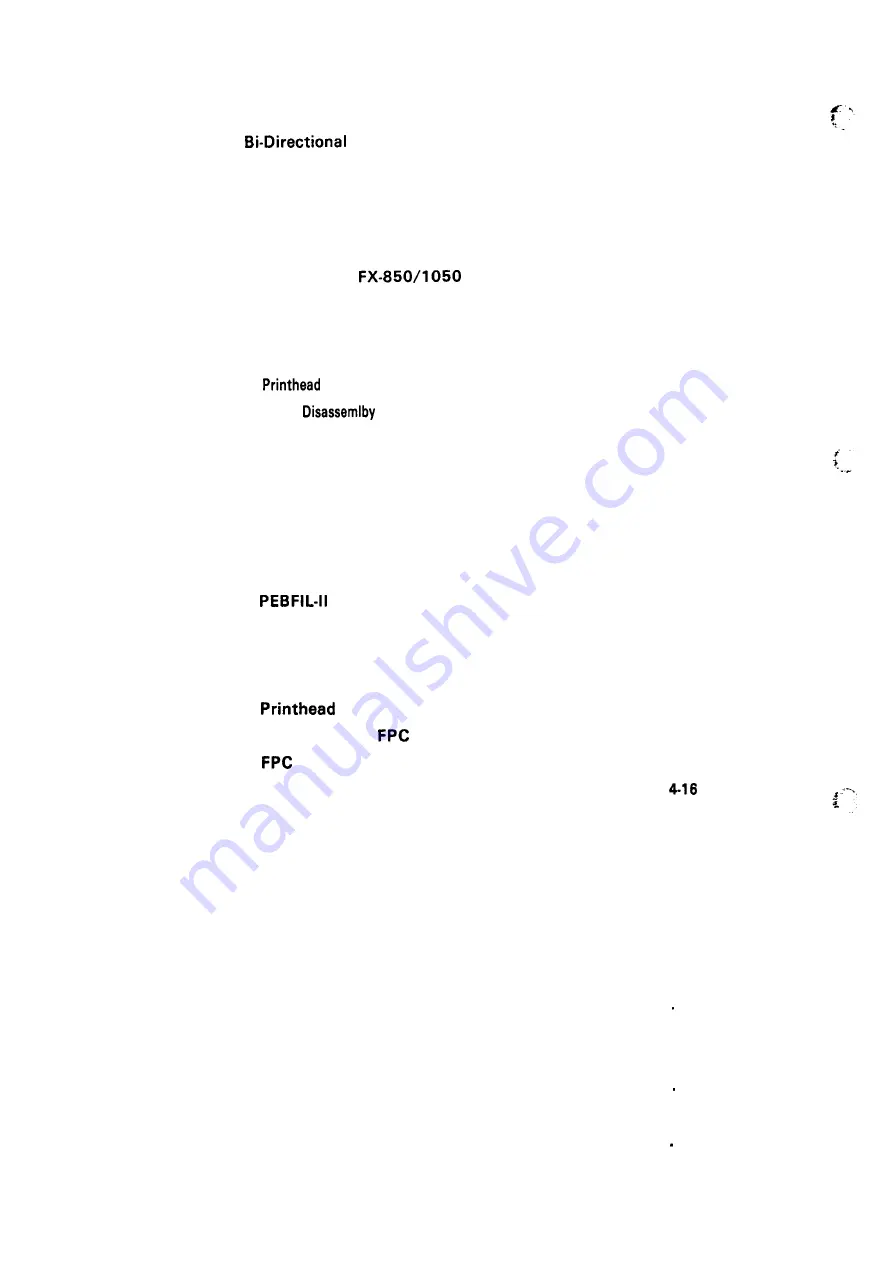 Epson FX-1050+ Technical Manual Download Page 111