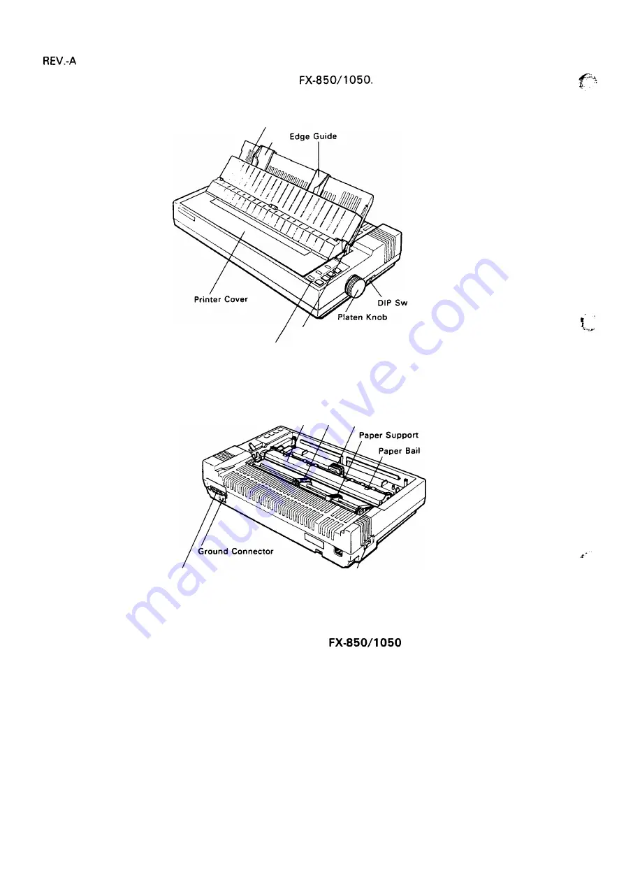 Epson FX-1050+ Technical Manual Download Page 115