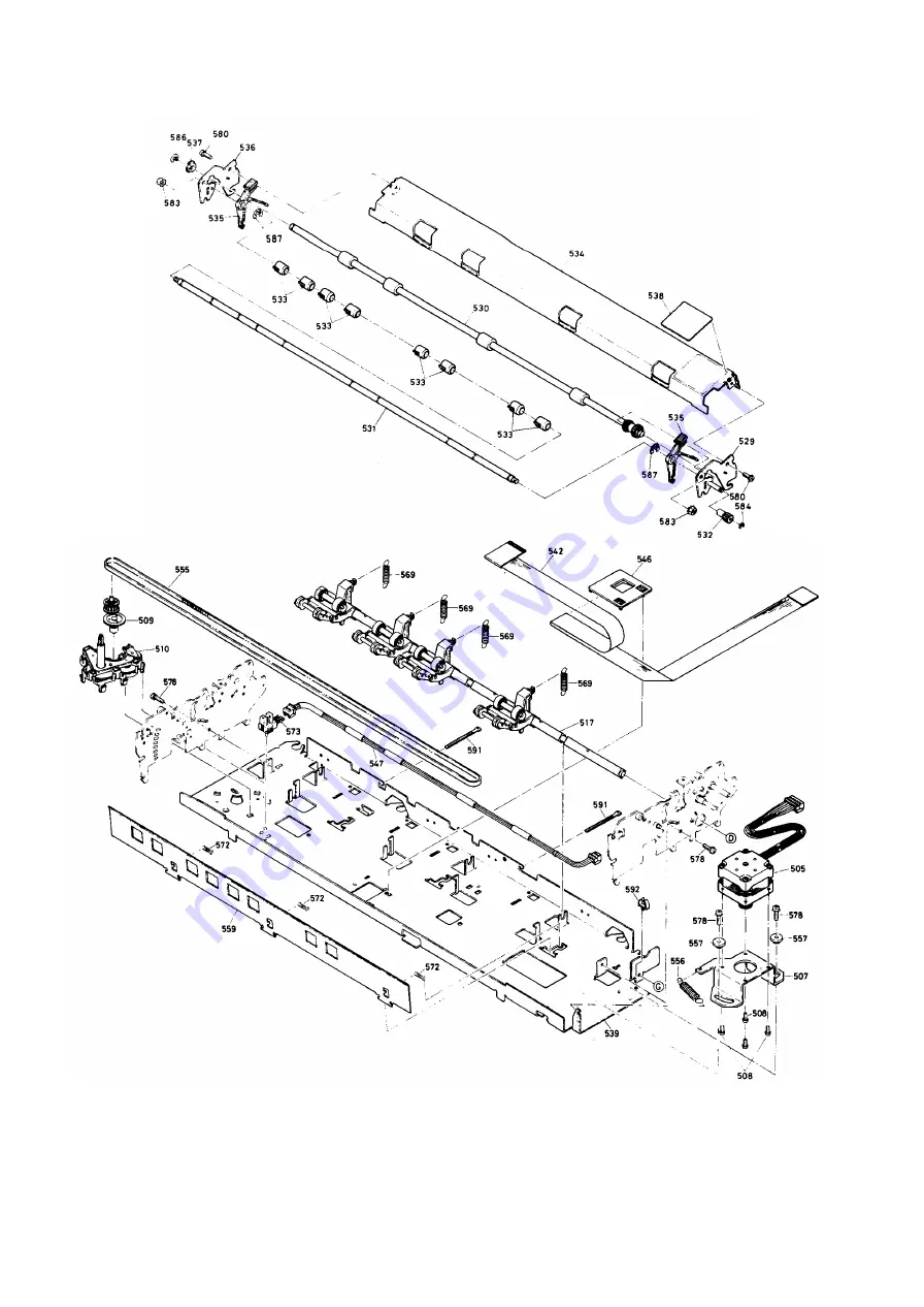 Epson FX-1050+ Technical Manual Download Page 220