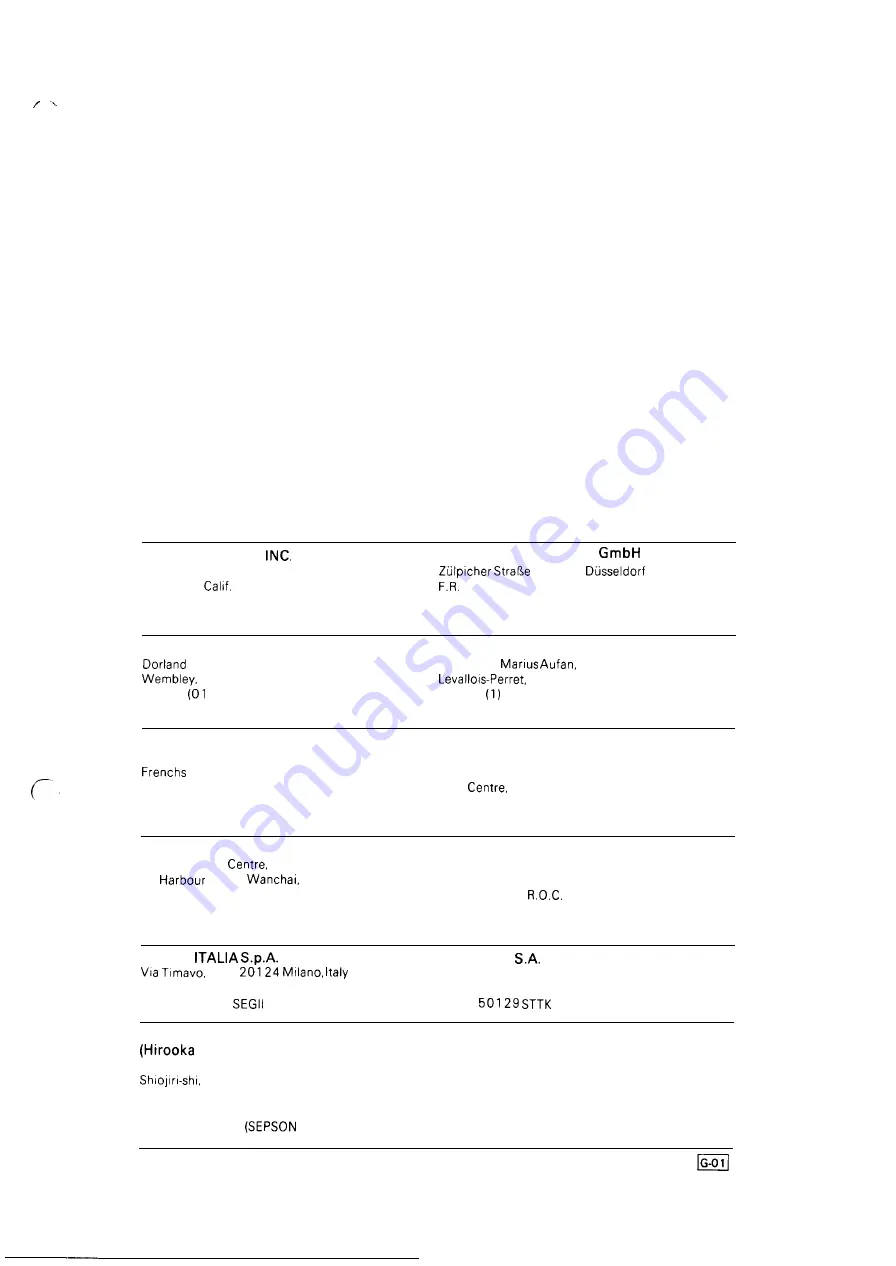 Epson FX-1050+ Technical Manual Download Page 224