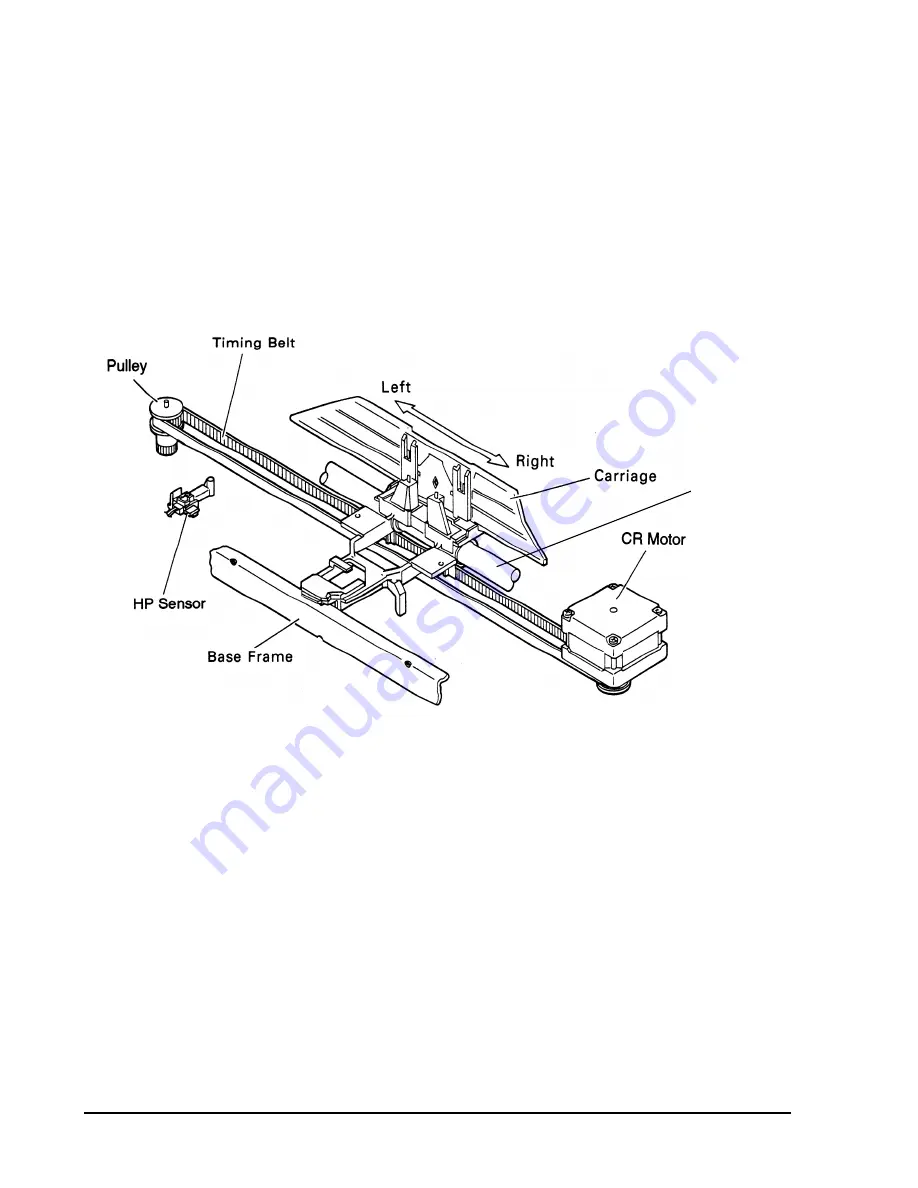 Epson FX-1180 - Impact Printer Service Manual Download Page 46