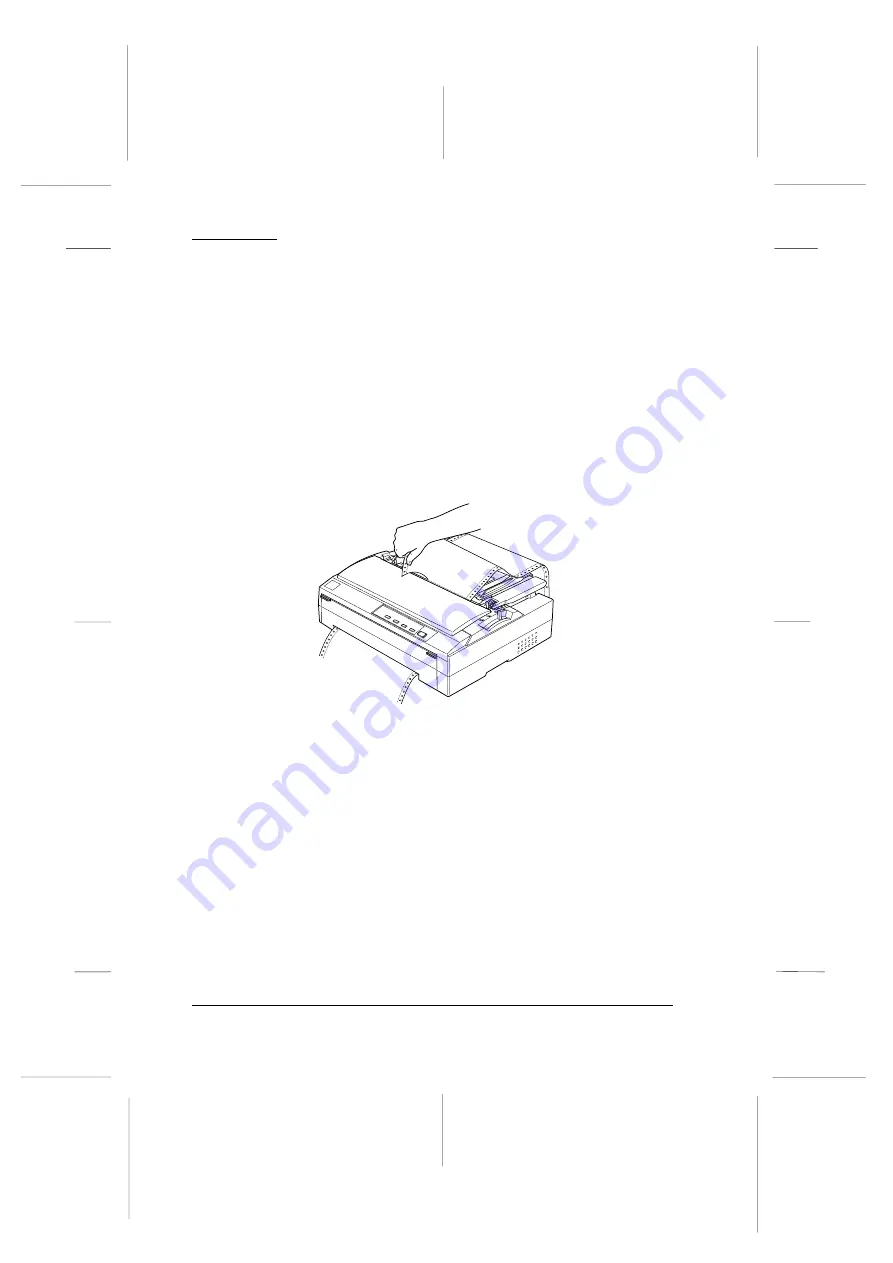 Epson FX-1180 - Impact Printer User Manual Download Page 13