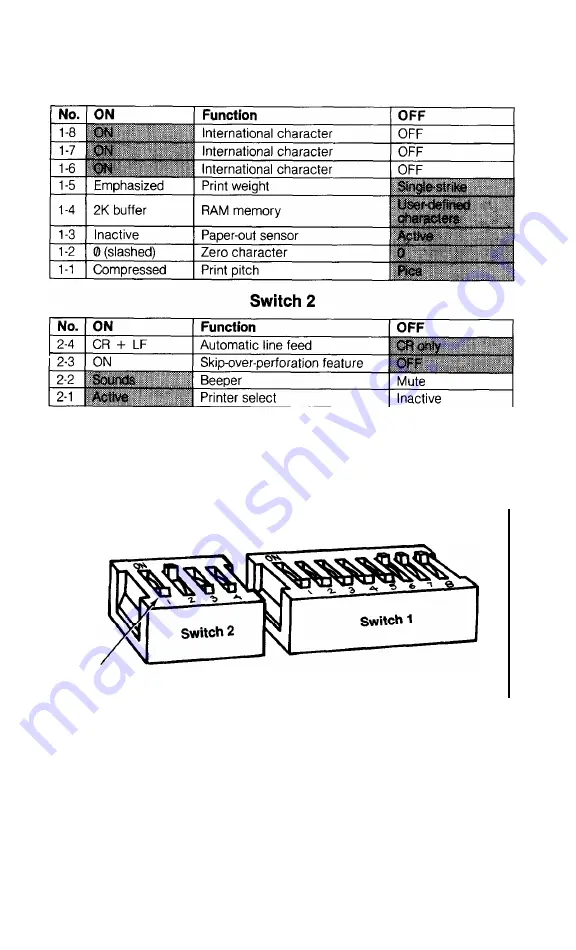 Epson FX-80 User Manual Download Page 320