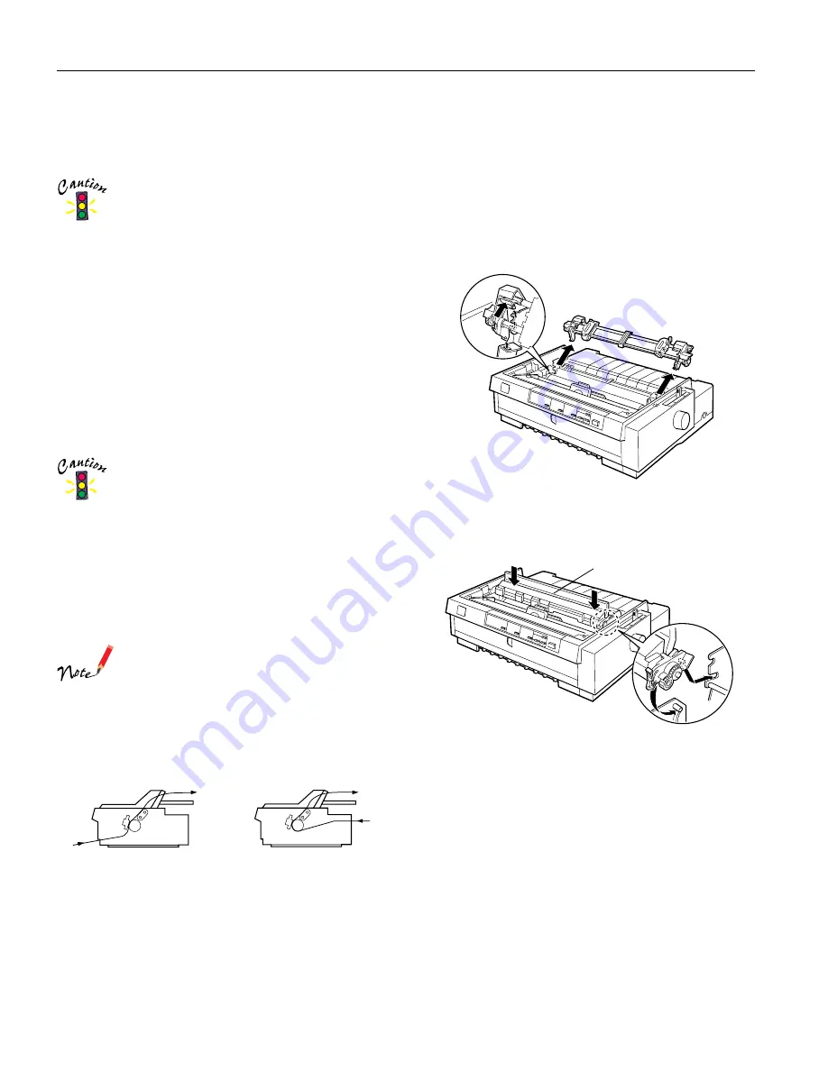 Epson FX-980 - Impact Printer Скачать руководство пользователя страница 20