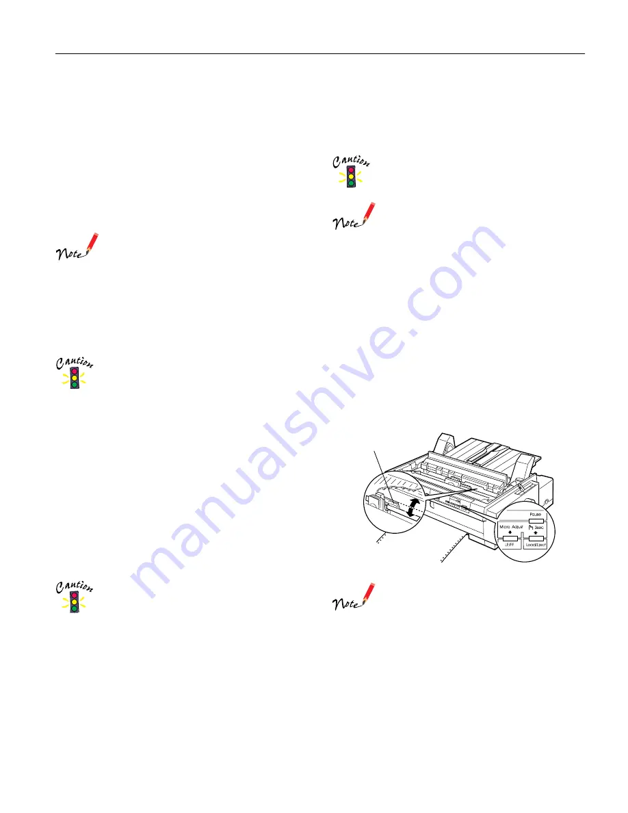 Epson FX-980 - Impact Printer Manual Download Page 21