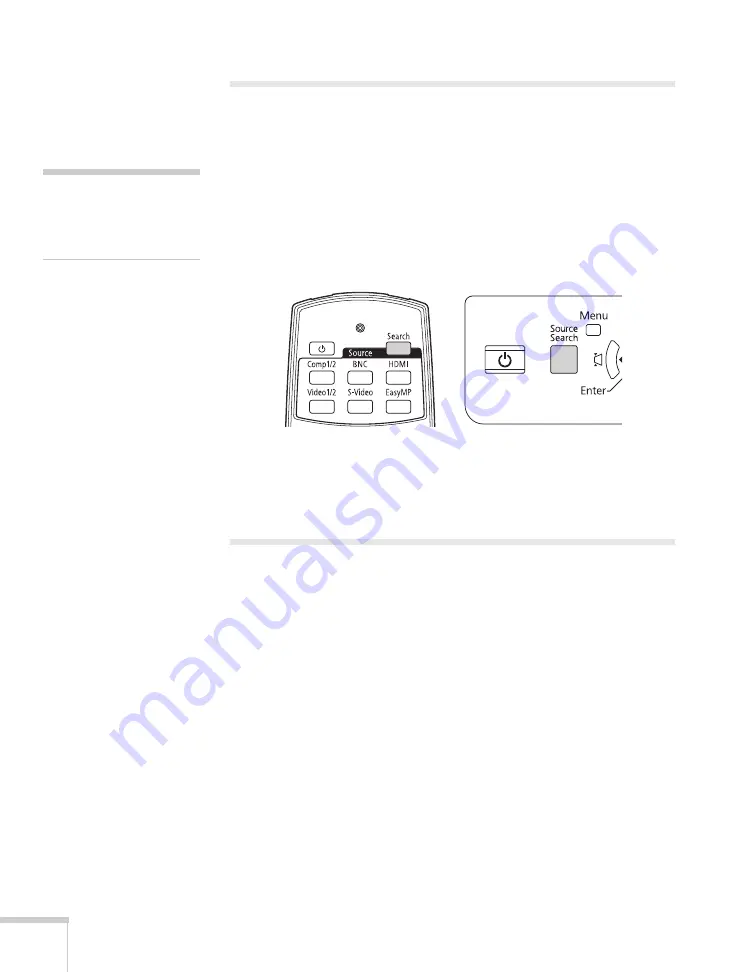 Epson G5000 - PowerLite XGA LCD Projector User Manual Download Page 28