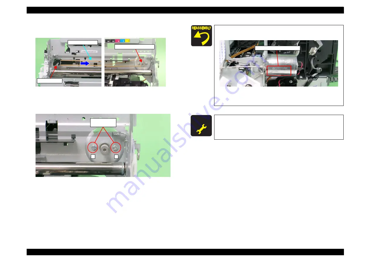 Epson L1800 Service Manual Download Page 99