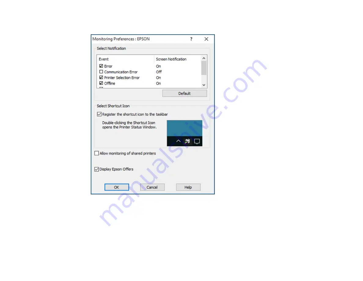 Epson L3250 User Manual Download Page 126