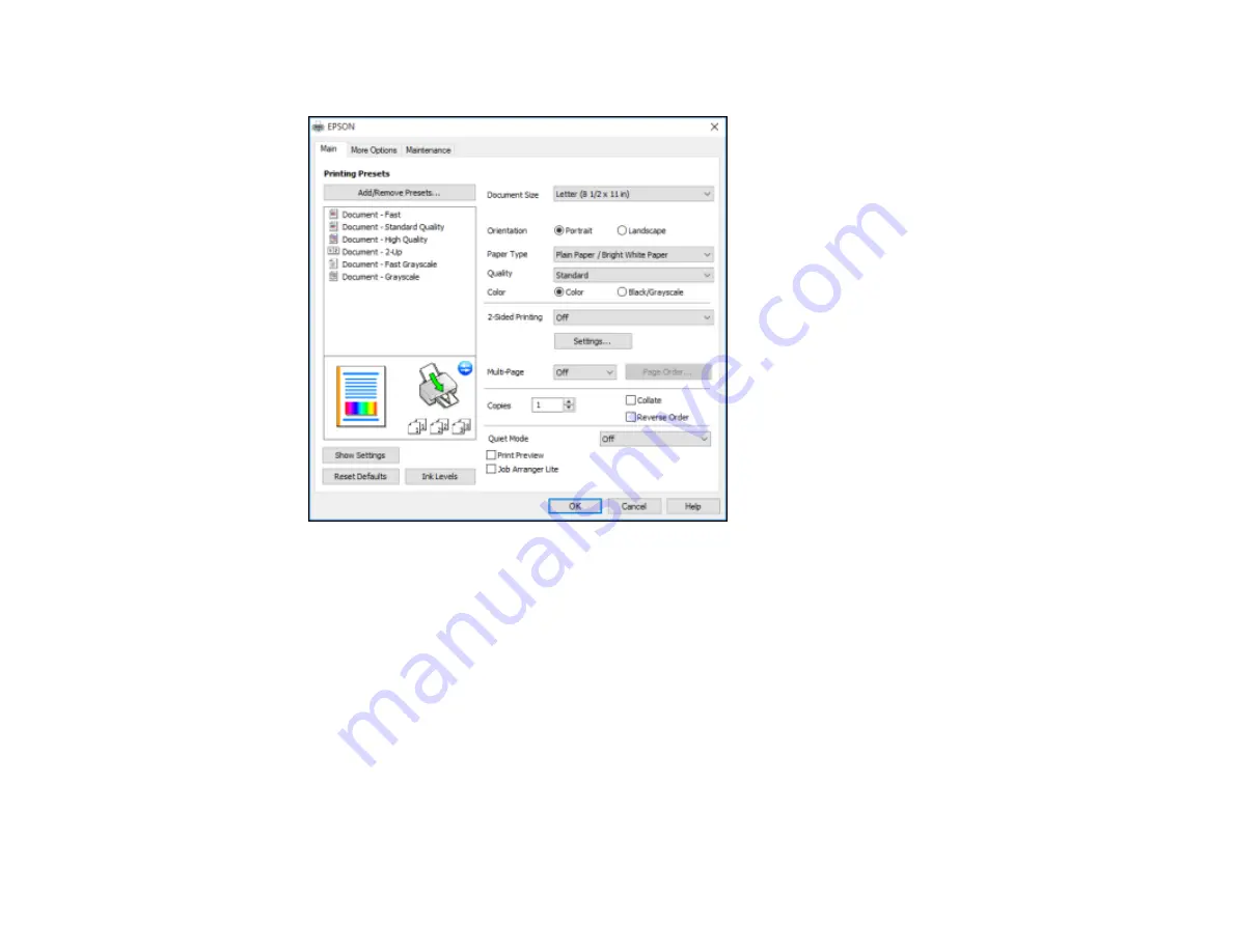 Epson L395 User Manual Download Page 53