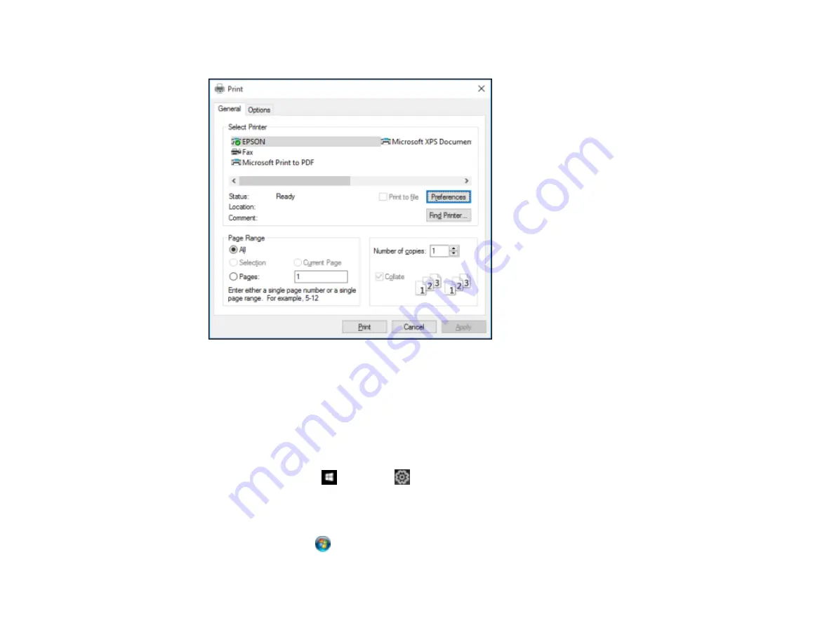 Epson L4160 series User Manual Download Page 85