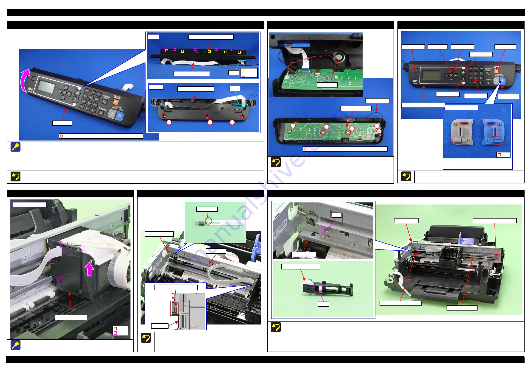 Epson L565 Service Manual Download Page 46