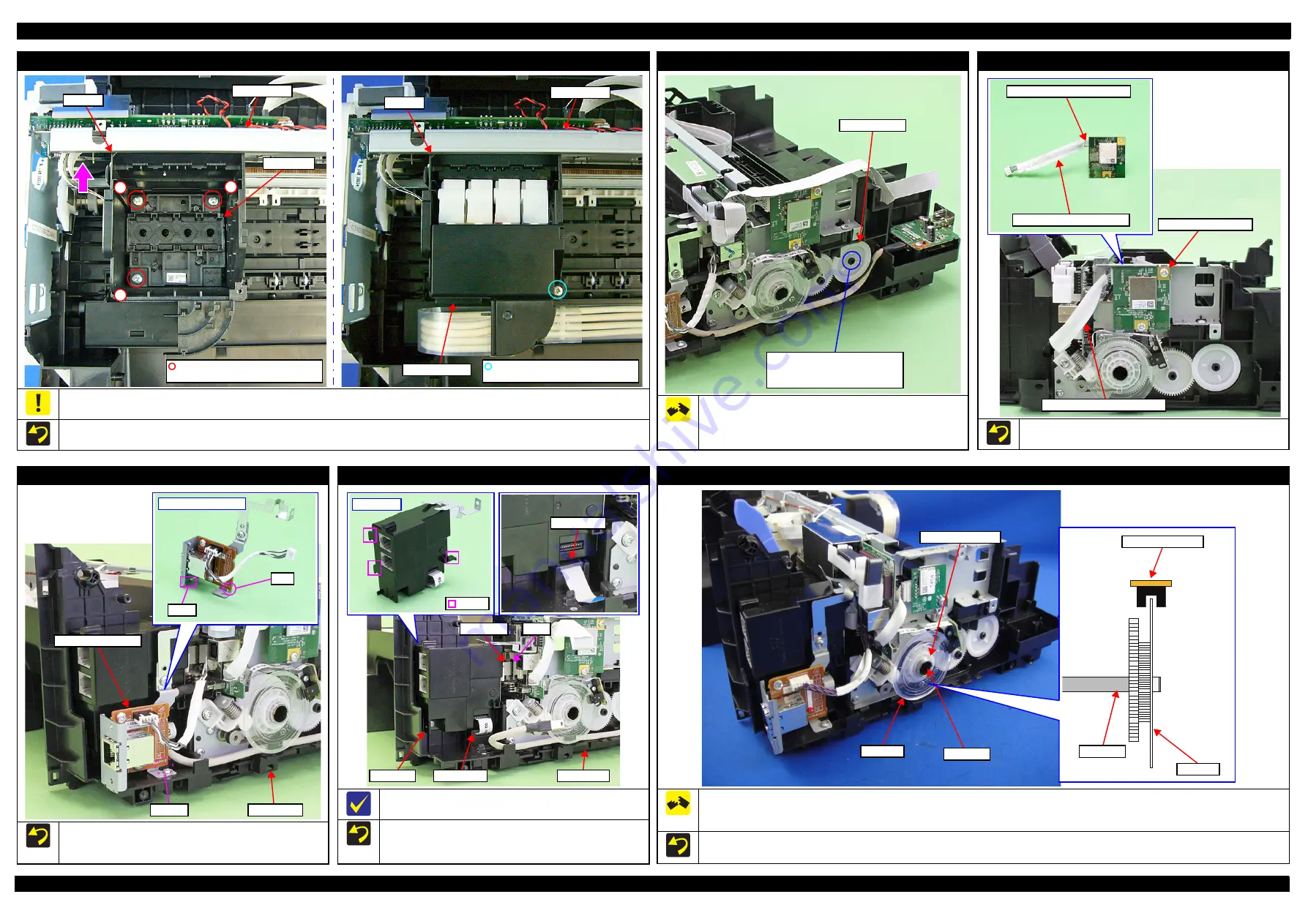 Epson L565 Service Manual Download Page 47