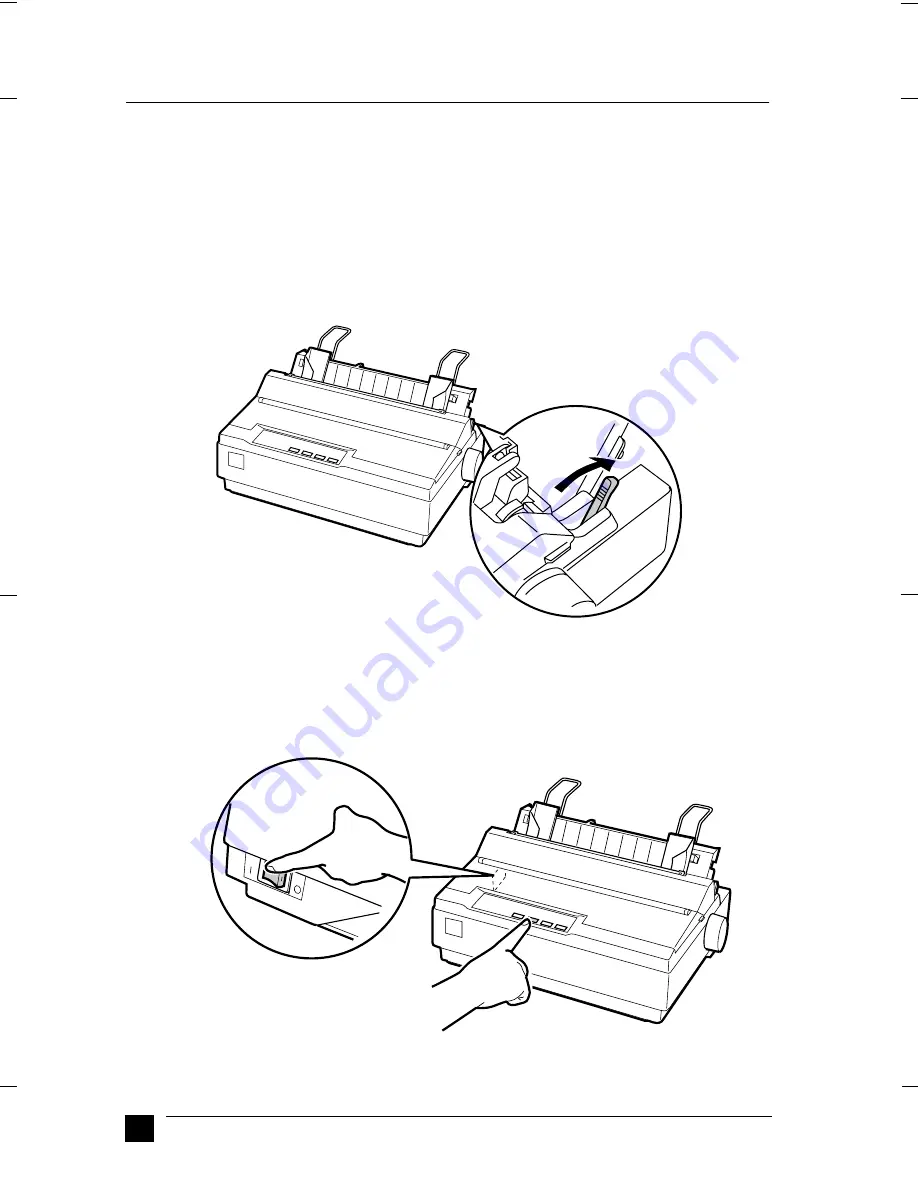 Epson LQ-300 - Impact Printer Quick Start Manual Download Page 12