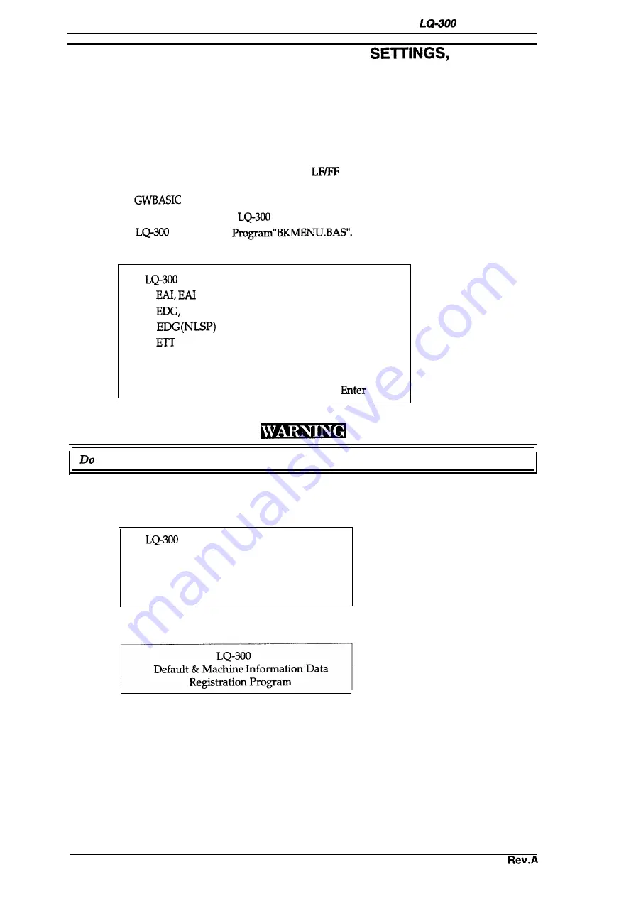 Epson LQ-300 - Impact Printer Service Manual Download Page 80