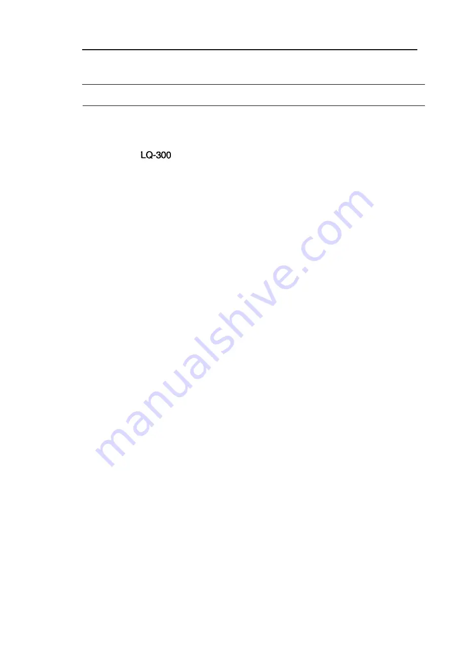 Epson LQ-300 - Impact Printer Service Manual Download Page 99