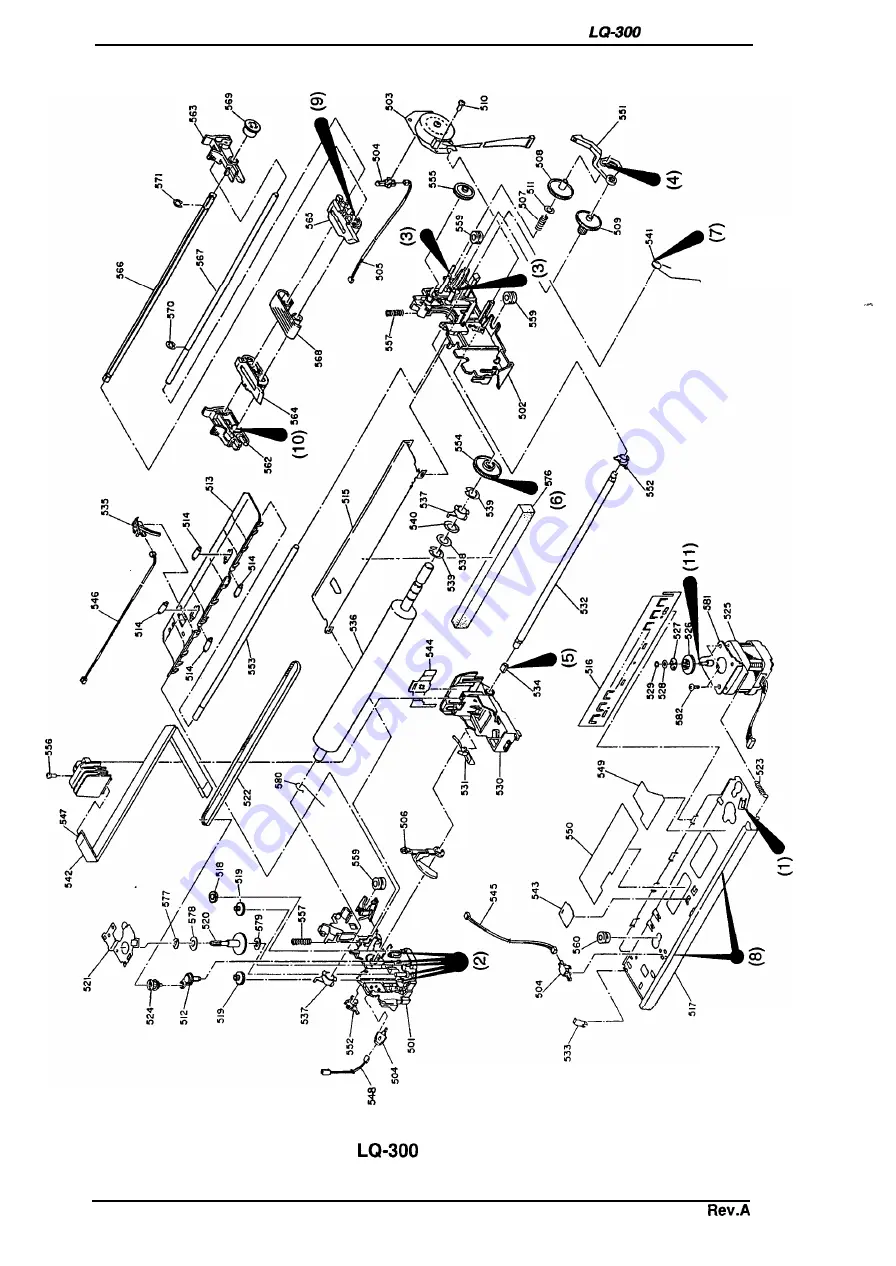 Epson LQ-300 - Impact Printer Service Manual Download Page 101