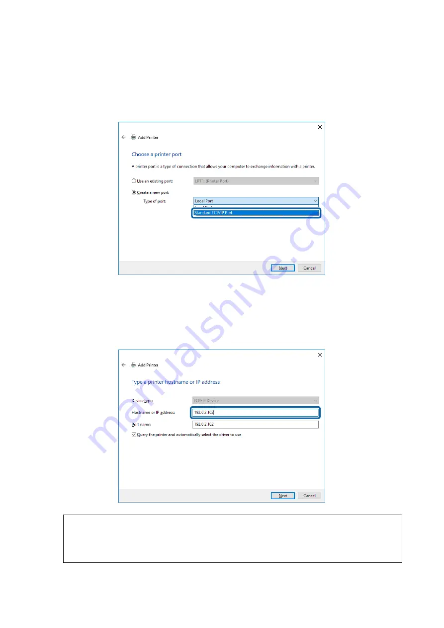 Epson LQ-780N Network Manual Download Page 22