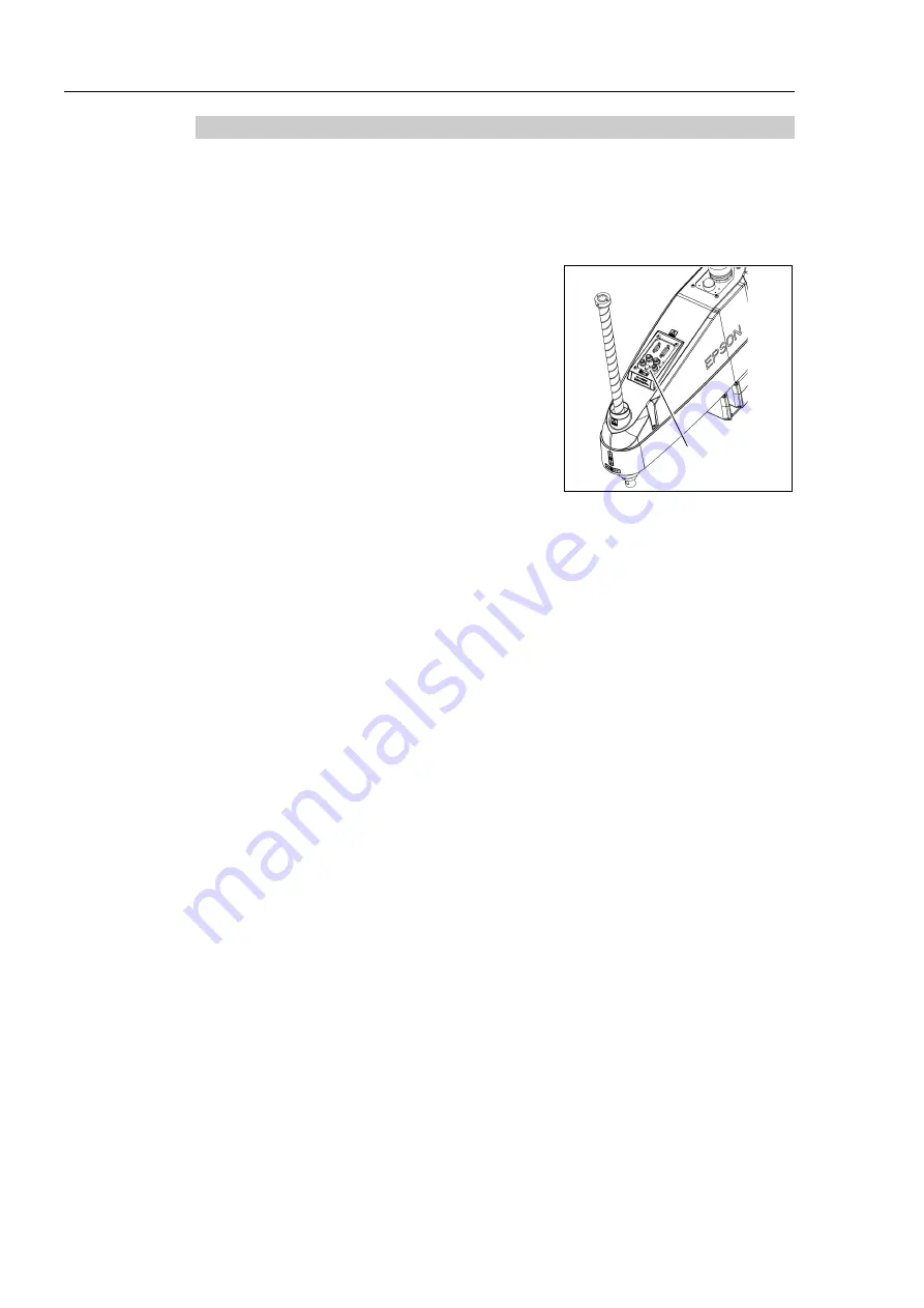 Epson LS20 Manipulator Manual Download Page 144