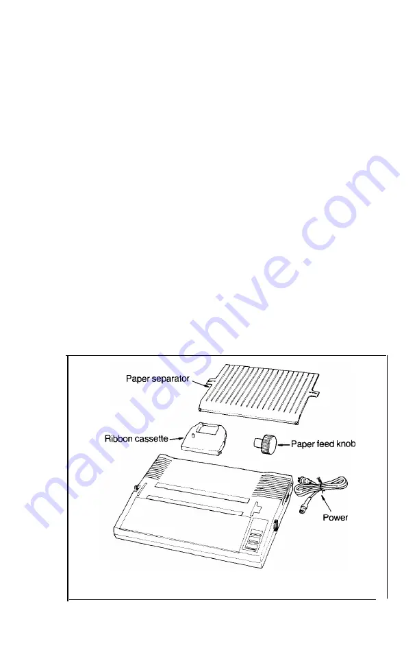 Epson LX-80 Скачать руководство пользователя страница 11