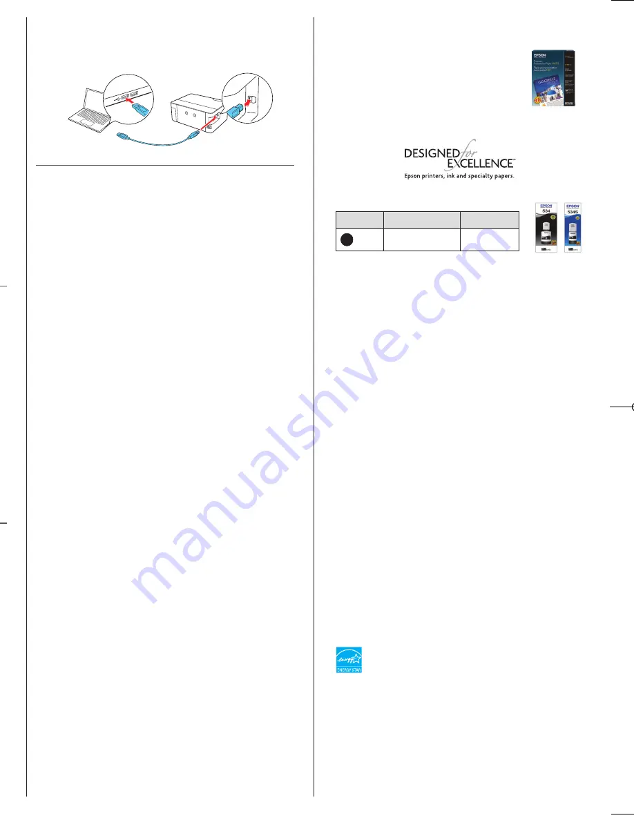 Epson M1100 Series Start Here Download Page 4