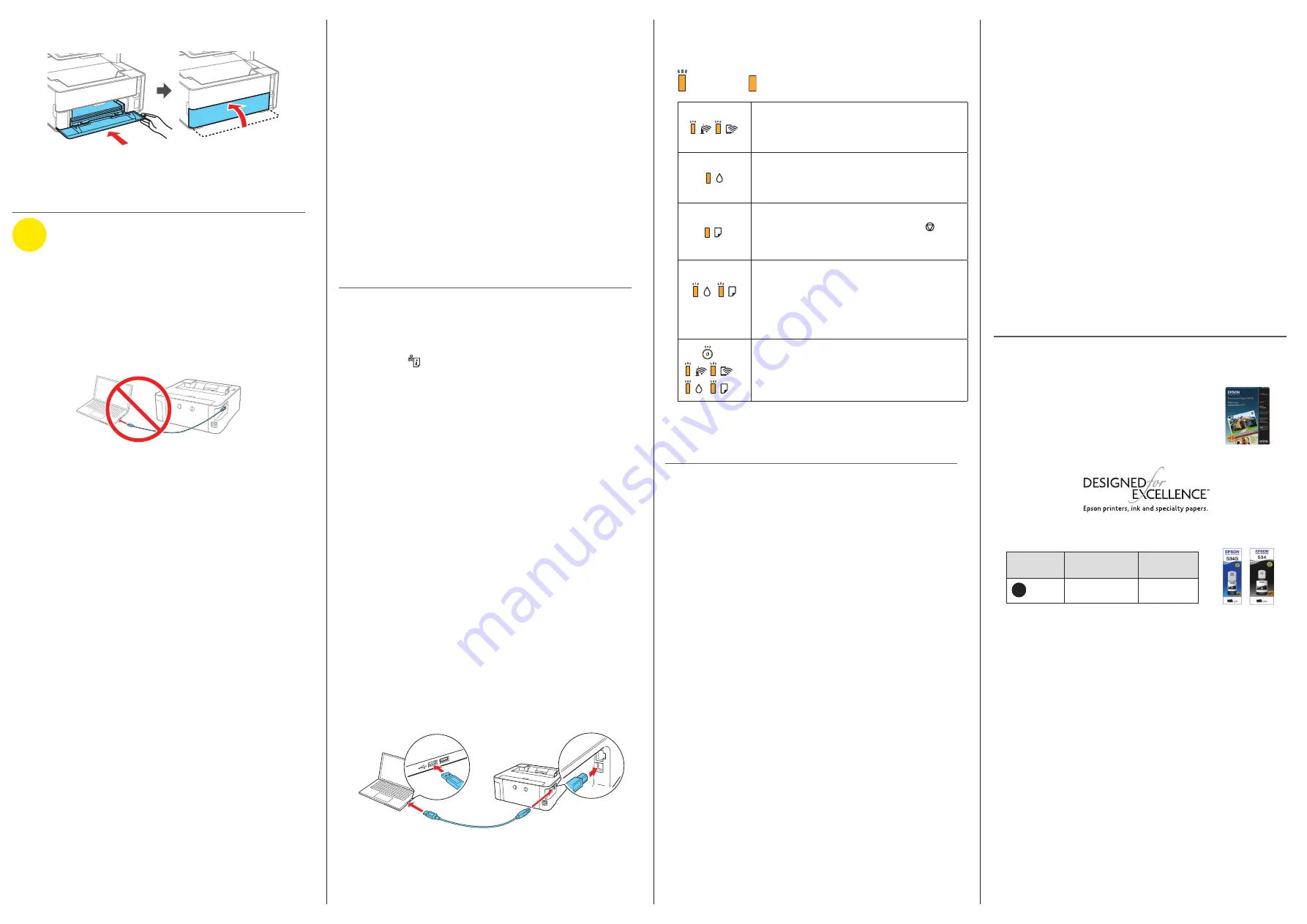 Epson M1180 Start Here Download Page 3