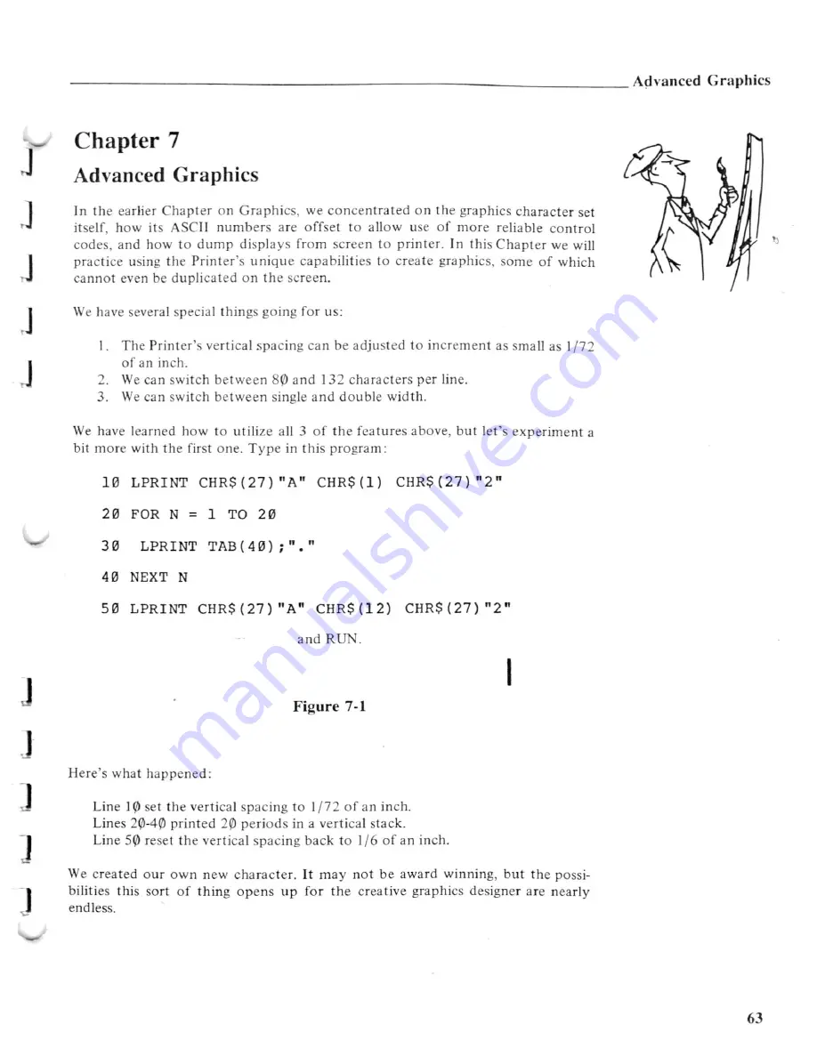 Epson MX-80 IIIF/T User Manual Download Page 61