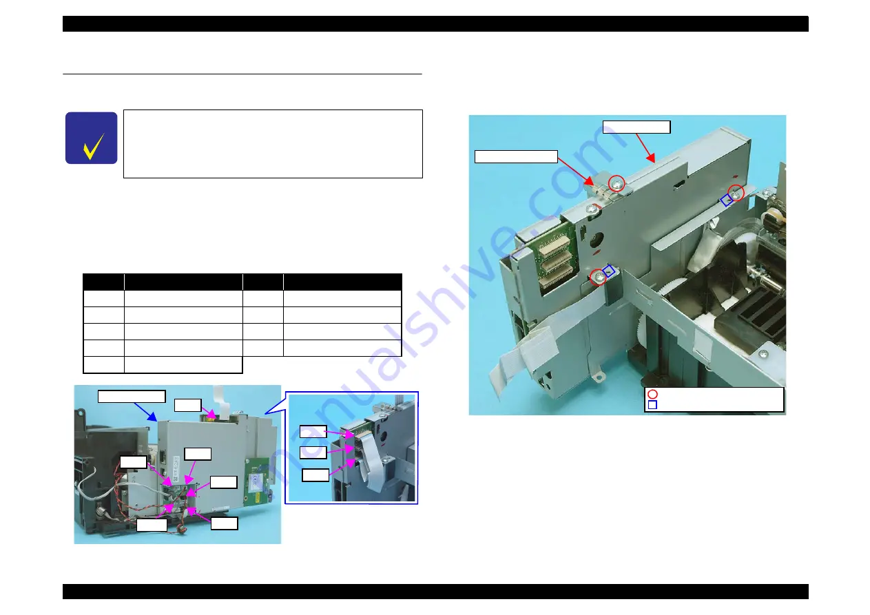 Epson NX215 - Stylus Color Inkjet Service Manual Download Page 105