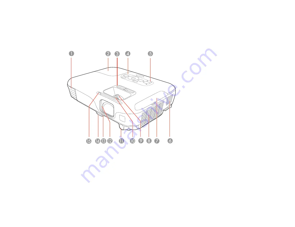 Epson PowerLite 1221 Скачать руководство пользователя страница 14