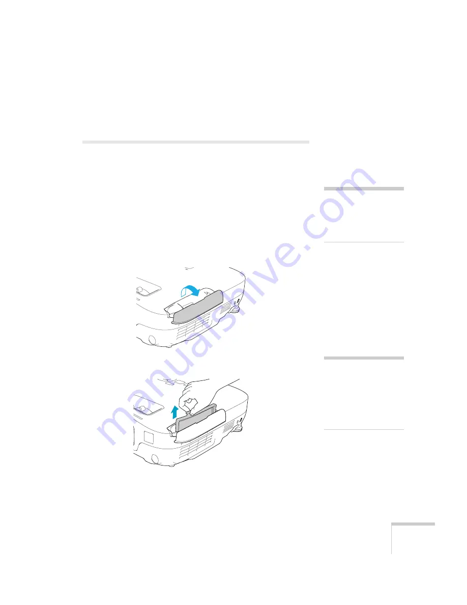 Epson PowerLite 1260 User Manual Download Page 83