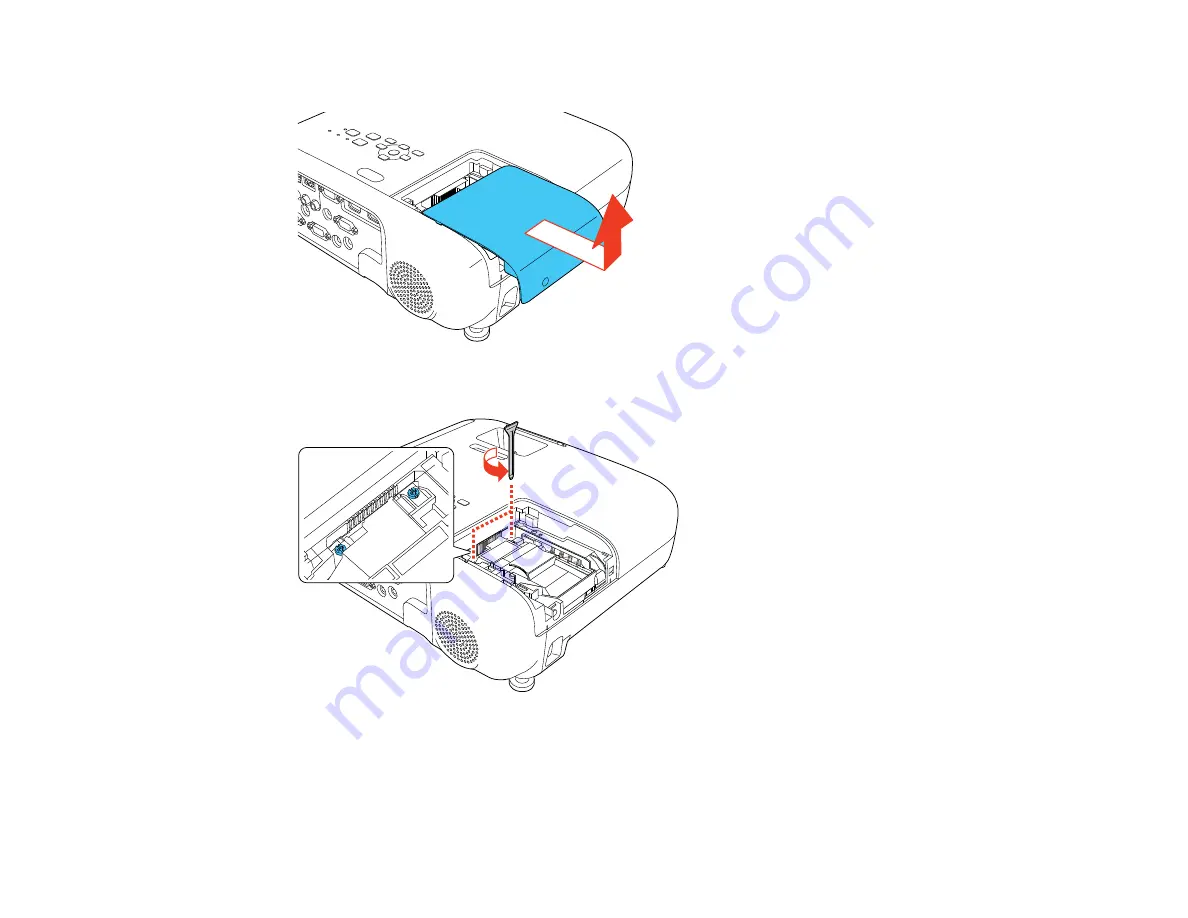 Epson PowerLite 2042 Скачать руководство пользователя страница 168