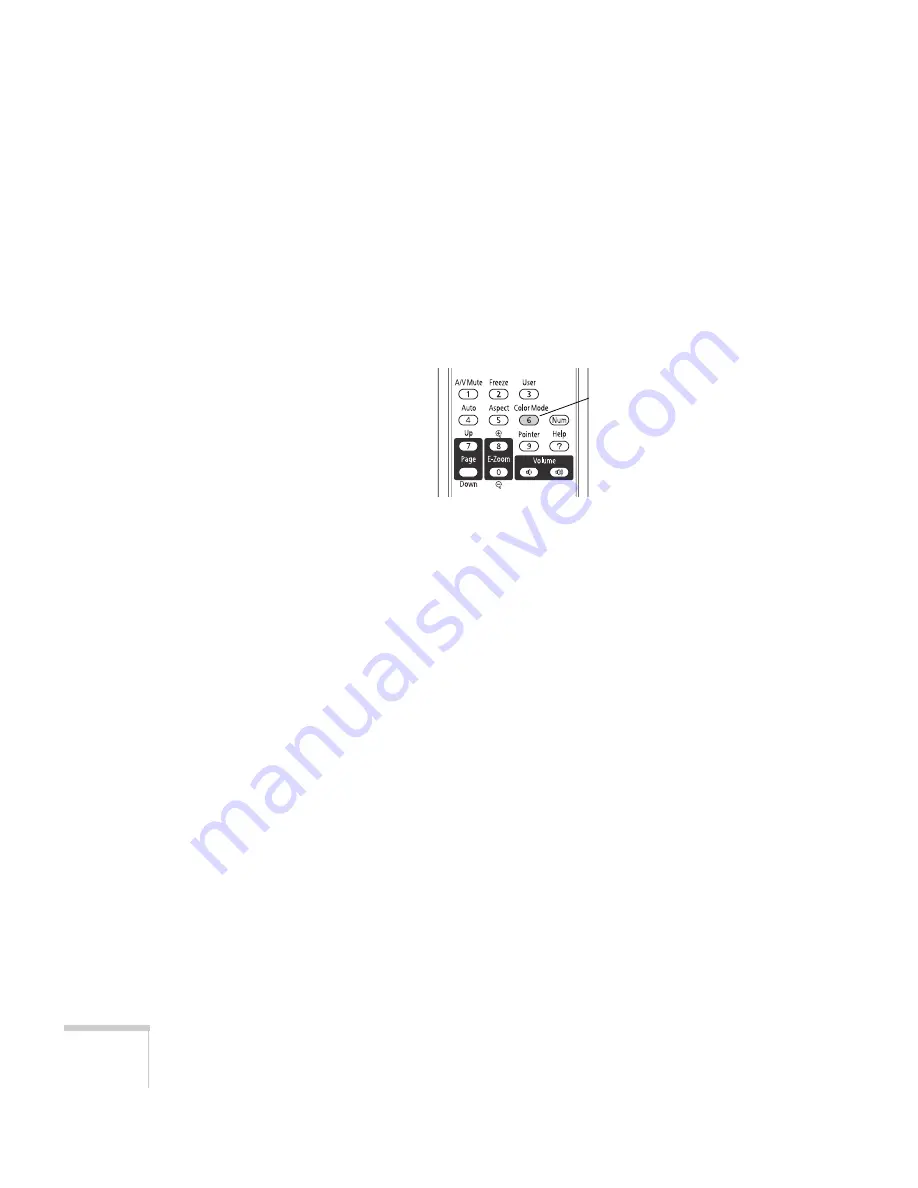 Epson PowerLite 79 User Manual Download Page 44