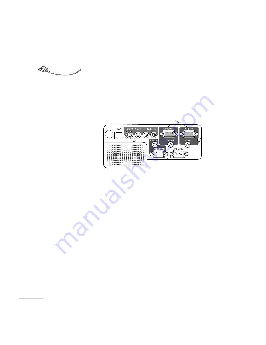 Epson PowerLite 822+ User Manual Download Page 20