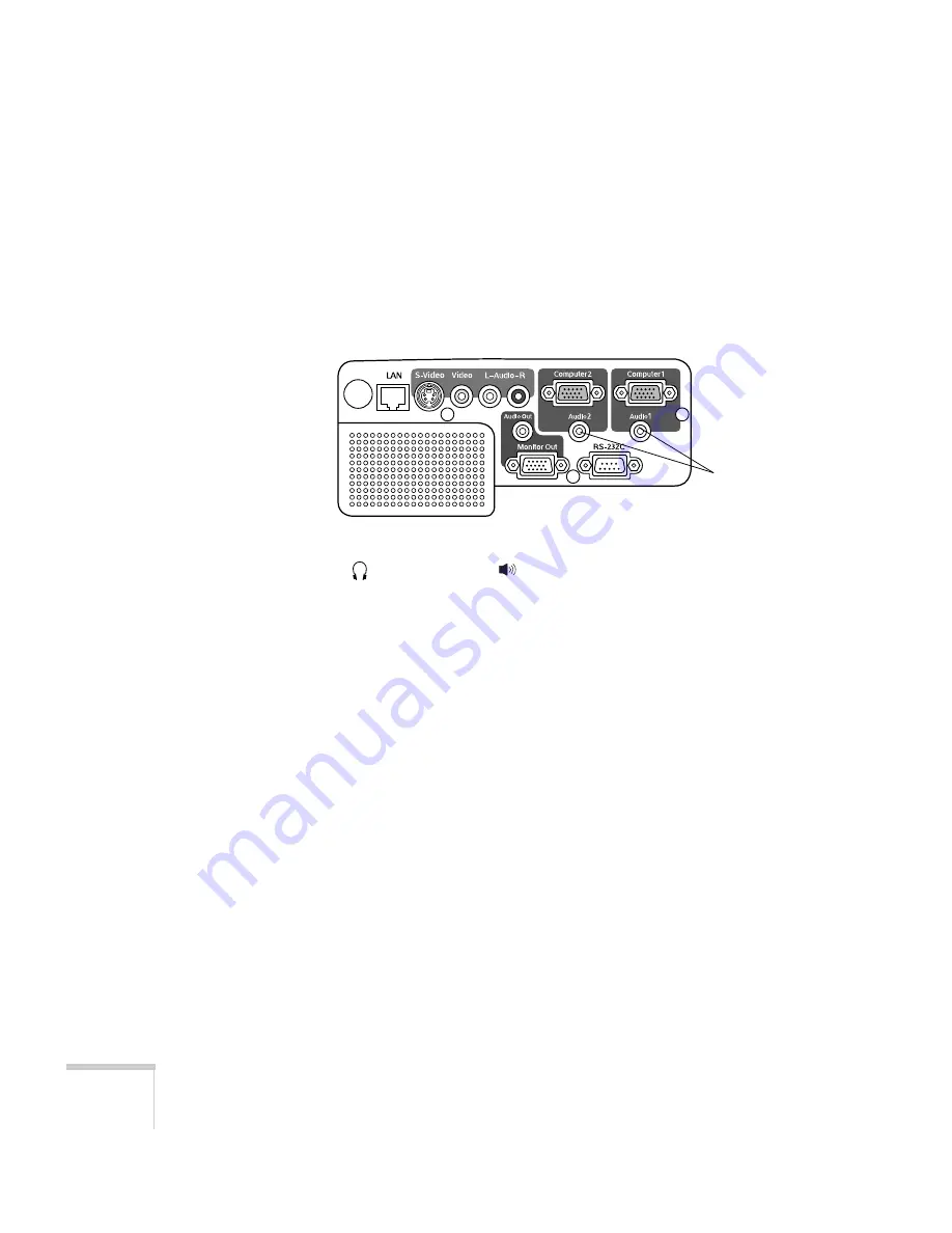 Epson PowerLite 822p Скачать руководство пользователя страница 22