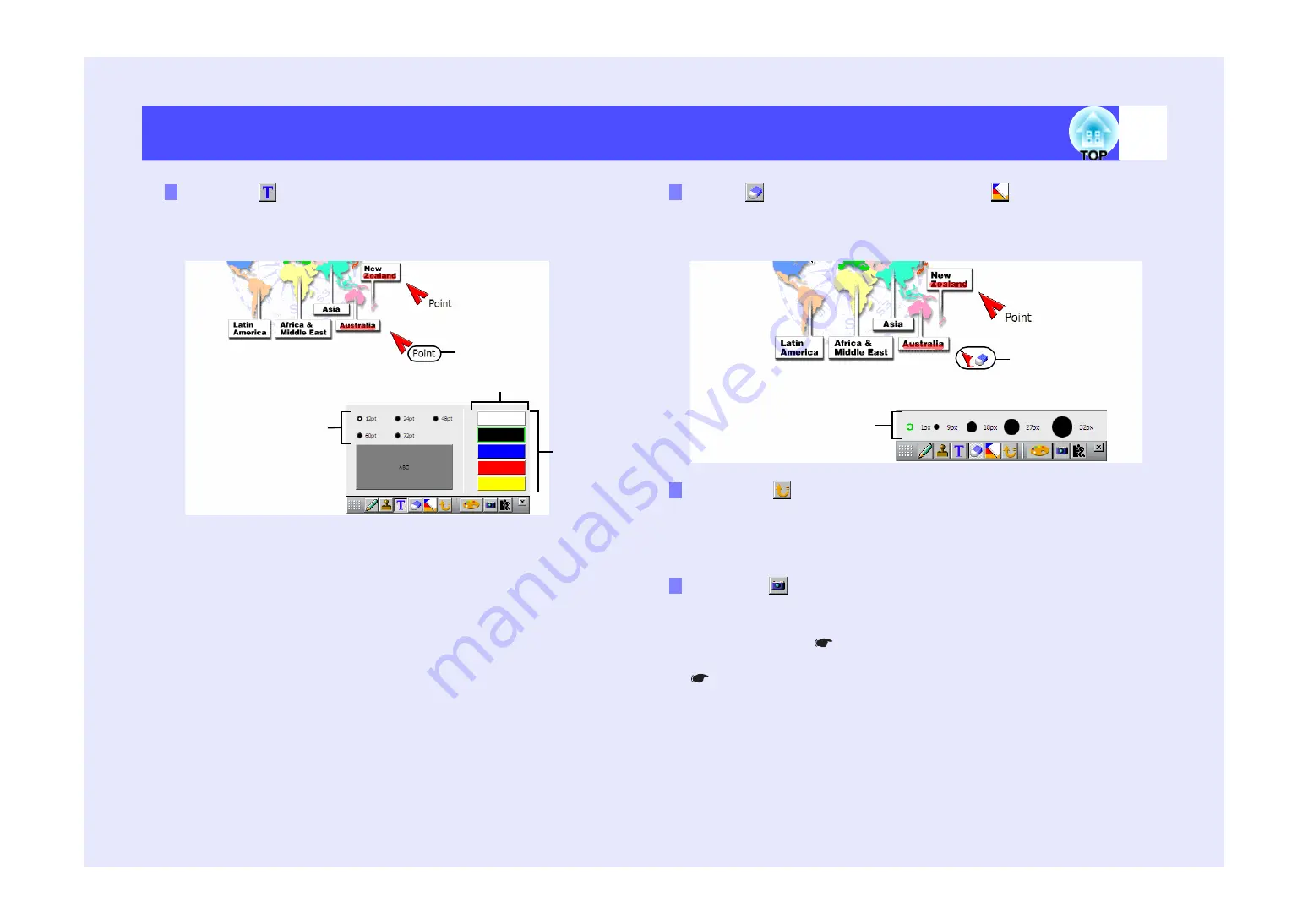 Epson PowerLite 8300i with
EasyMP.net module Скачать руководство пользователя страница 14