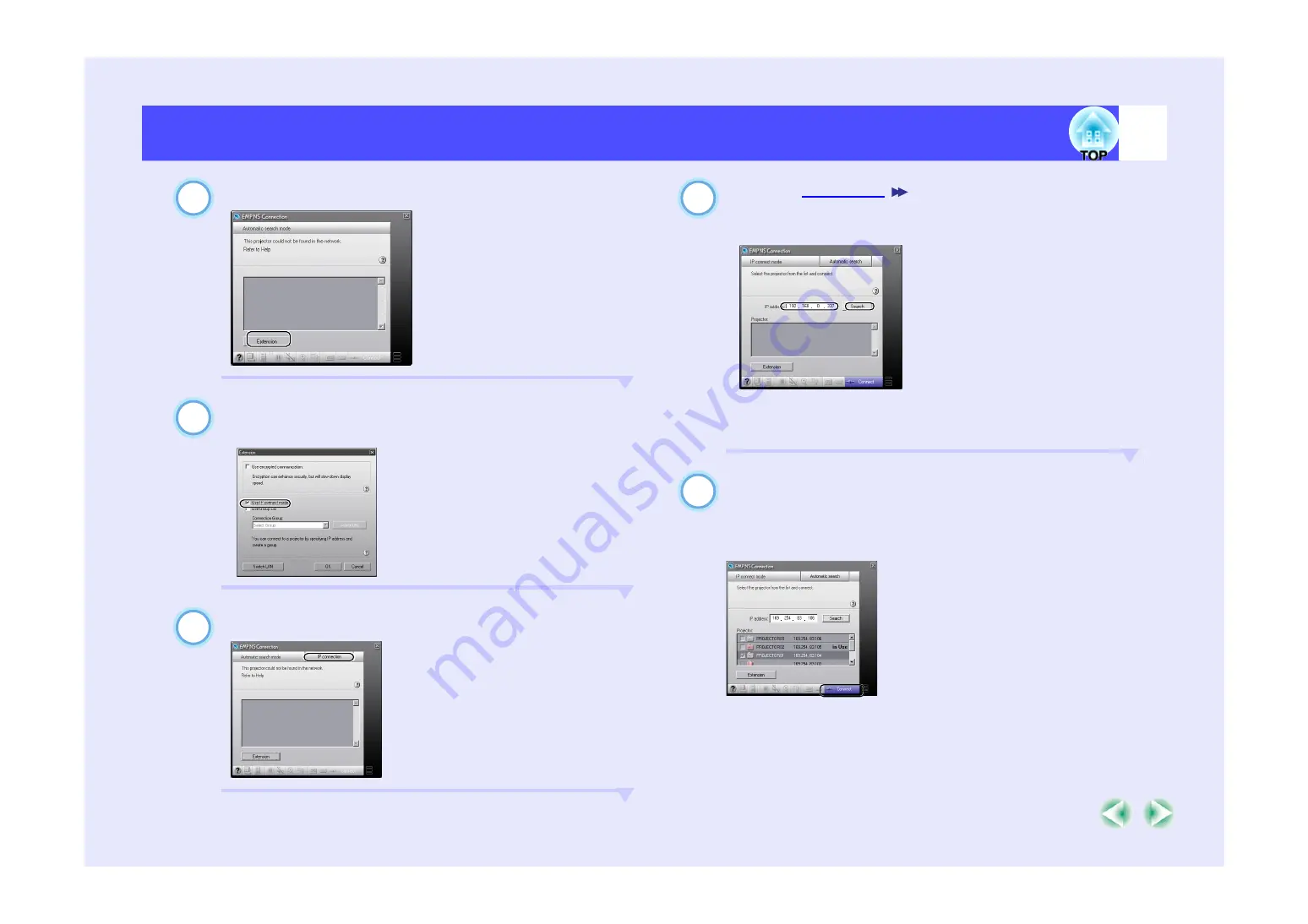 Epson PowerLite 8300i with
EasyMP.net module Скачать руководство пользователя страница 29