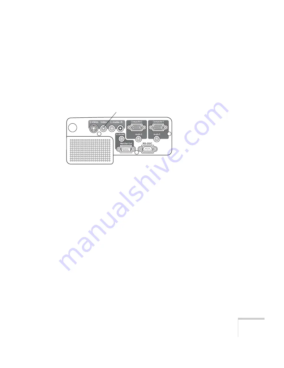 Epson POWERLITE 83V+ User Manual Download Page 25